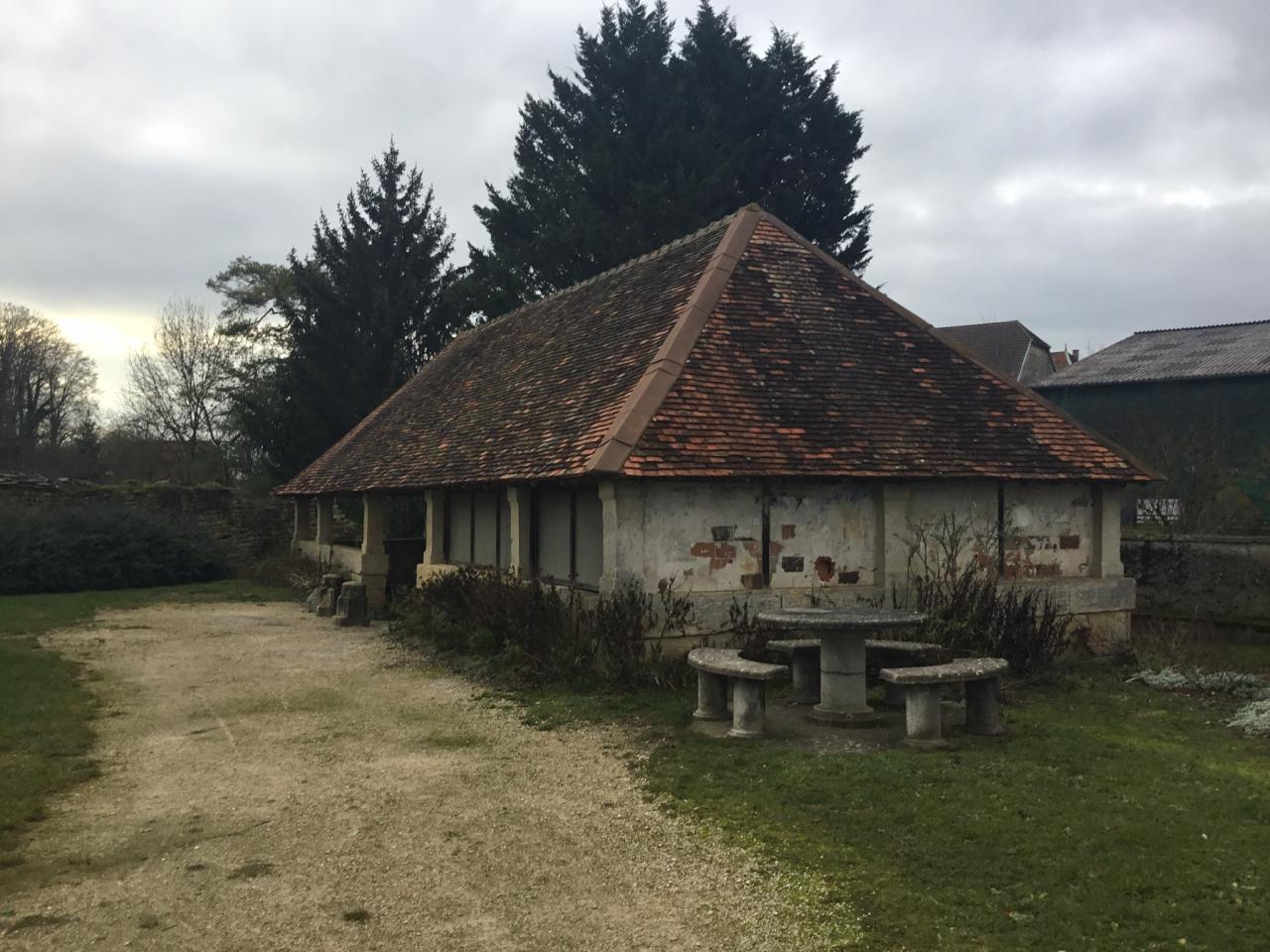 vue du lavoir de Champagne sur Vingeanne